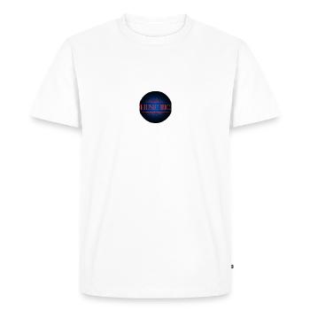 logo music inc. personnalisé - T-shirt Premium bio Homme - blanc - Devant - Nico (187cm)