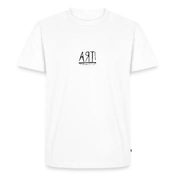 Artcher - T-shirt Premium bio Homme - blanc - Devant - Nico (187cm)