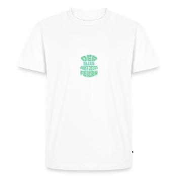 Élie Élie - T-shirt Premium bio Homme - blanc - Devant - Nico (187cm)