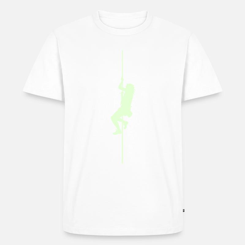 seilketterer - Männer Premium Bio T-Shirt - Weiß