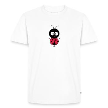 Coccinelle - T-shirt Premium bio Homme - blanc - Devant - Nico (187cm)