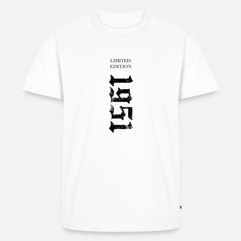 1951 - Männer Premium Bio T-Shirt - Weiß