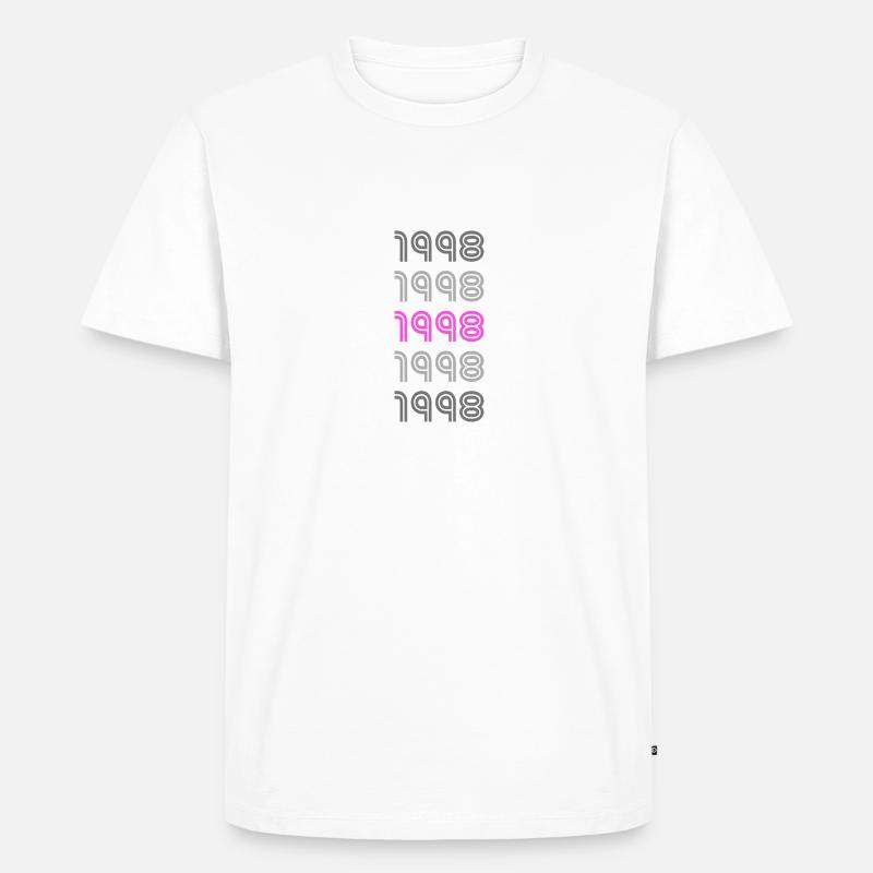 1998 - Männer Premium Bio T-Shirt - undefined