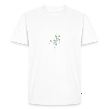 Université des sciences appliquées Maxim - T-shirt Premium bio Homme - blanc - Devant - Nico (187cm)