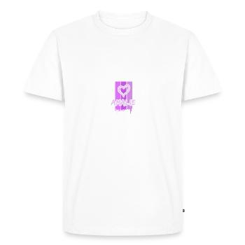 Cadeau pour Amalie - T-shirt Premium bio Homme - blanc - Devant - Nico (187cm)