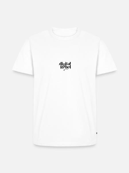 Digital Rebel - Men's Premium Organic T-Shirt - white