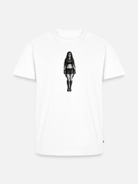 Krieger - Männer Premium Bio T-Shirt - Weiß