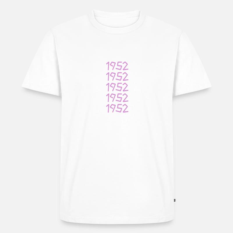 Retro 1952 - Männer Premium Bio T-Shirt - undefined