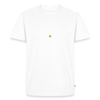 flower - Men's Premium Organic T-Shirt - white - Front - Nico (187cm)
