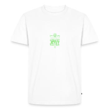 Amadeus as Bachelor - Men's Premium Organic T-Shirt - white - Front - Nico (187cm)