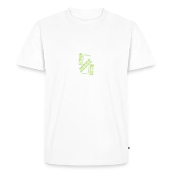 Couple Jesse - T-shirt Premium bio Homme - blanc - Devant - Nico (187cm)