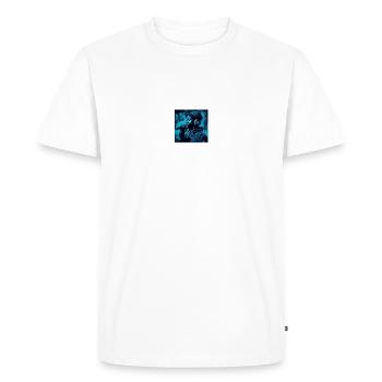 Black Rapper - Men's Premium Organic T-Shirt - white - Front - Nico (187cm)