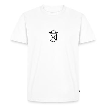holstein - Men's Premium Organic T-Shirt - white - Front - Nico (187cm)