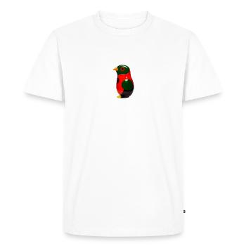 Ms. Søholm - Men's Premium Organic T-Shirt - white - Front - Nico (187cm)