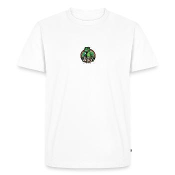 Gekko sauvage - T-shirt Premium bio Homme - blanc - Devant - Nico (187cm)