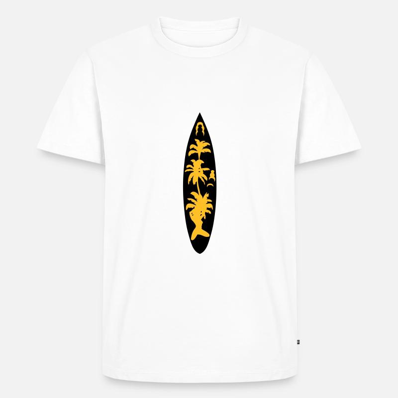 Surfbrett Surfbrett surfbrett2 - Männer Premium Bio T-Shirt - undefined