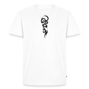 tribal - T-shirt Premium bio Homme - blanc - Devant - Nico (187cm)