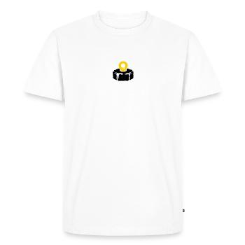 Mining Magnet Magnet Fishing Hobby - Men's Premium Organic T-Shirt - white - Front - Nico (187cm)