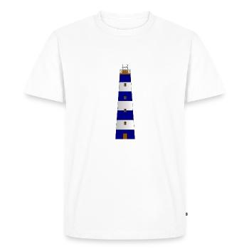 lighthouse lighthouse coast coast ocean sea meer1 - Men's Premium Organic T-Shirt - white - Front - Nico (187cm)