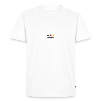 germany - T-shirt Premium bio Homme - blanc - Devant - Nico (187cm)