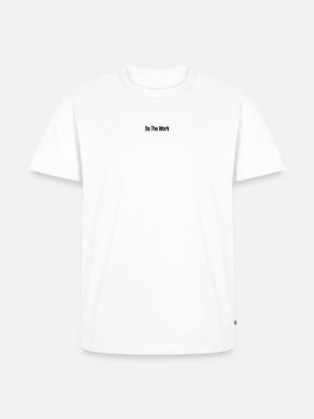 Do The Work - Men's Premium Organic T-Shirt - white