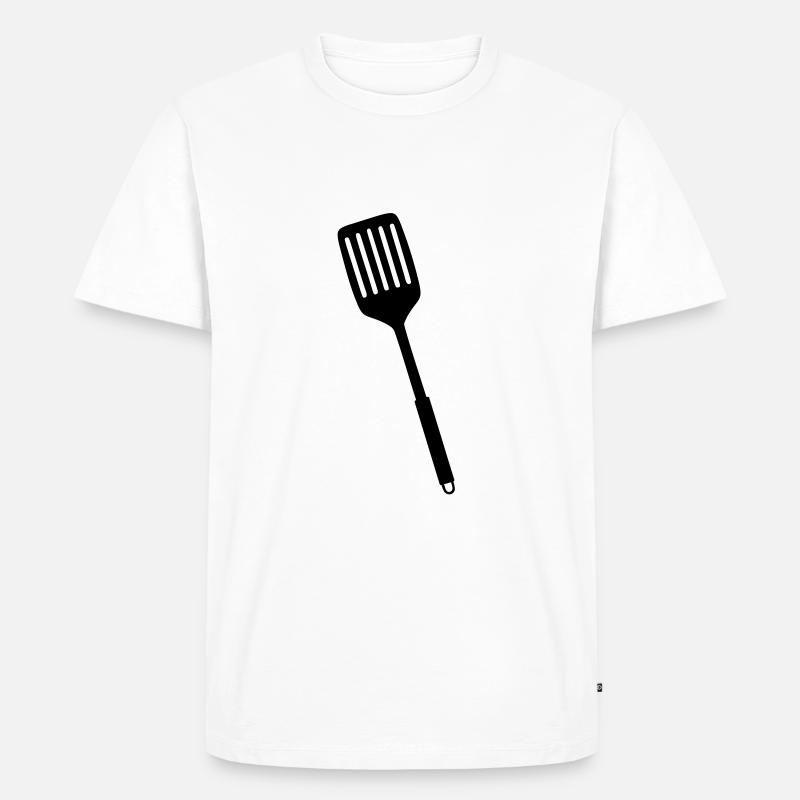 Kochen - Männer Premium Bio T-Shirt - Weiß