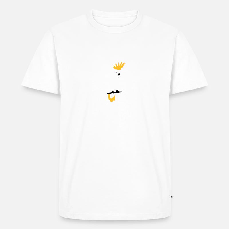 Kakadu Papagei - Männer Premium Bio T-Shirt - Weiß