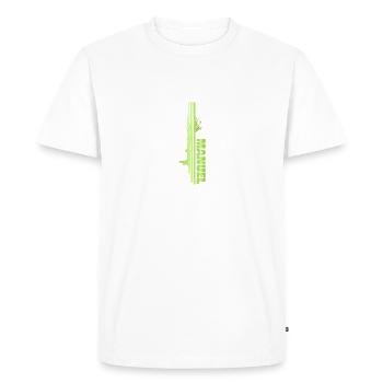 Cadeau pour Manuel - T-shirt Premium bio Homme - blanc - Devant - Nico (187cm)