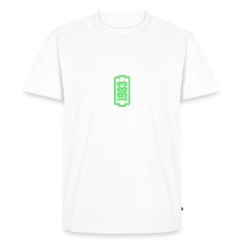 Year 1983 - Men's Premium Organic T-Shirt - white - Front - Nico (187cm)