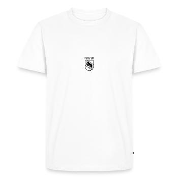 City of Bern - Men's Premium Organic T-Shirt - white - Front - Nico (187cm)