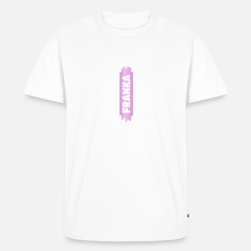 Mädchenname Franka - Männer Premium Bio T-Shirt - undefined