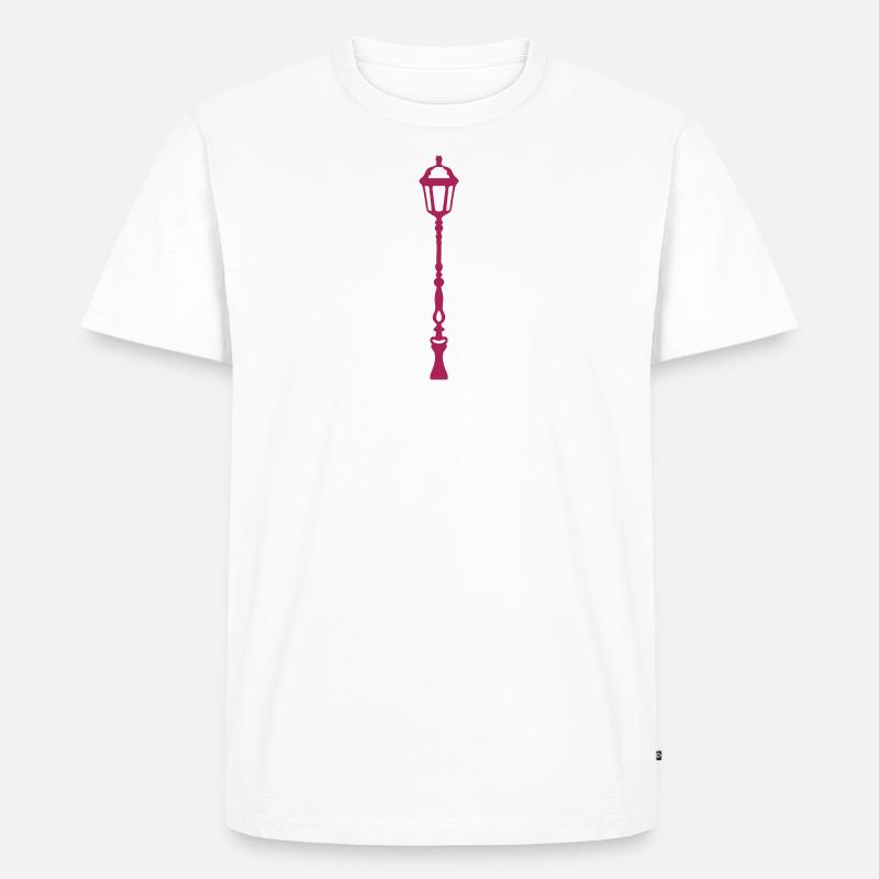 lampadaire 1 - Männer Premium Bio T-Shirt - Weiß