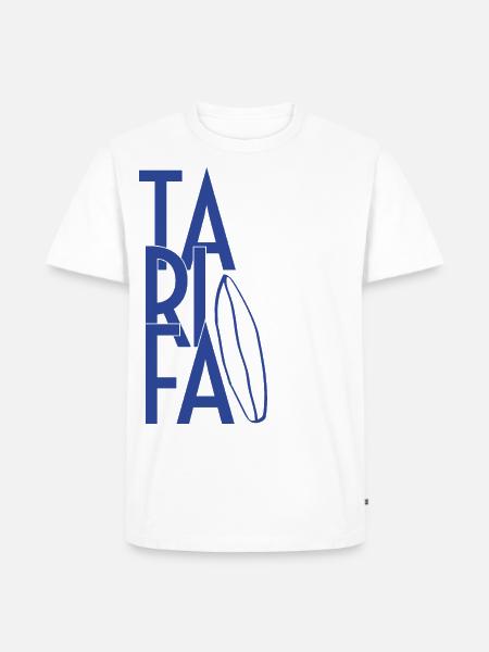 Tarifa - Männer Premium Bio T-Shirt - Weiß