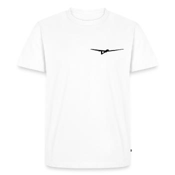 Glider Glider Glider Pilot Pilot - Men's Premium Organic T-Shirt - white - Front - Nico (187cm)