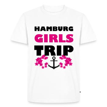Hamburg girls trip Group Reeperbahn Party - Men's Premium Organic T-Shirt - white - Front - Nico (187cm)