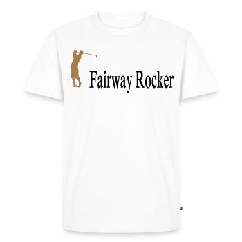 golf - T-shirt Premium bio Homme - blanc - Devant - Nico (187cm)