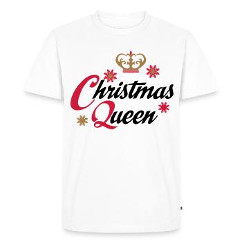 christmas - Men's Premium Organic T-Shirt - white - Front - Nico (187cm)