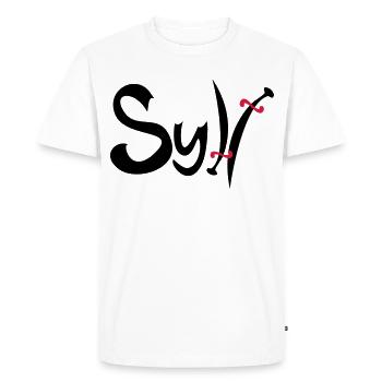 sylt - T-shirt Premium bio Homme - blanc - Devant - Nico (187cm)