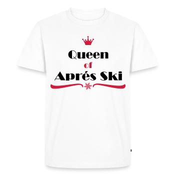 Apres Ski Reine - T-shirt Premium bio Homme - blanc - Devant - Nico (187cm)