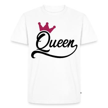 pouvoir des femmes - T-shirt Premium bio Homme - blanc - Devant - Nico (187cm)