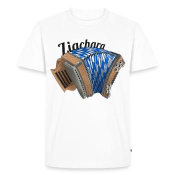 Zichara Bavaria sombre | ZiachON ! - T-shirt Premium bio Homme - blanc - Devant - Nico (187cm)