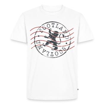 ecosse angleterre britannique - T-shirt Premium bio Homme - blanc - Devant - Nico (187cm)