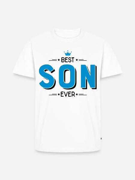 Best son - Men's Premium Organic T-Shirt - white