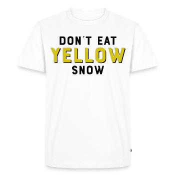 Des phrases drôles - T-shirt Premium bio Homme - blanc - Devant - Nico (187cm)