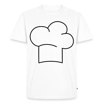 Toque - T-shirt Premium bio Homme - blanc - Devant - Nico (187cm)