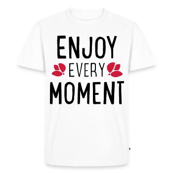 Des phrases drôles - T-shirt Premium bio Homme - blanc - Devant - Nico (187cm)