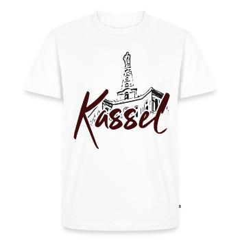 Hercule De Cassel - T-shirt Premium bio Homme - blanc - Devant - Nico (187cm)
