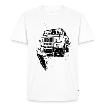 W50 Road Clearing Vehicle - Men's Premium Organic T-Shirt - white - Front - Nico (187cm)