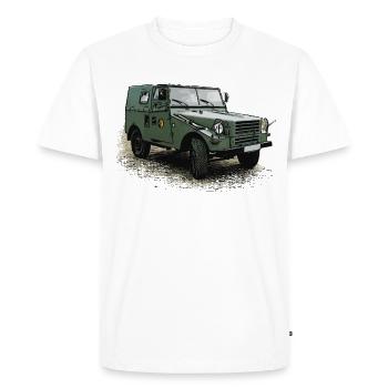 IFA P3 - T-shirt Premium bio Homme - blanc - Devant - Nico (187cm)