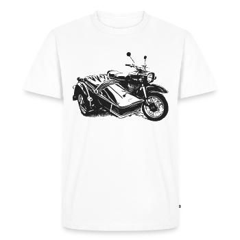 Simson Schwalbe Duo - T-shirt Premium bio Homme - blanc - Devant - Nico (187cm)